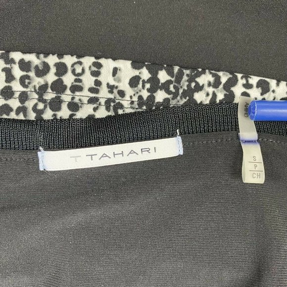 T Tahari S Double Layer Patterned Tank Top - Picture 6 of 6